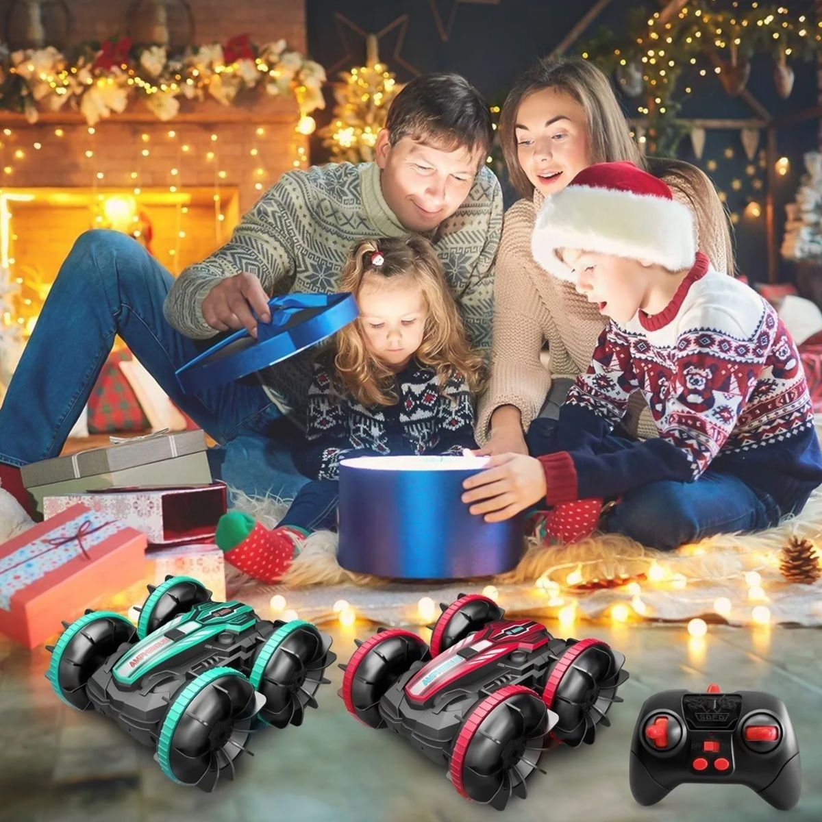 السيارة البرمائية للأطفال  - 1