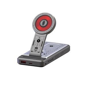 شاحن وباور بانك لاسلكي متعدد الوظائف - 5