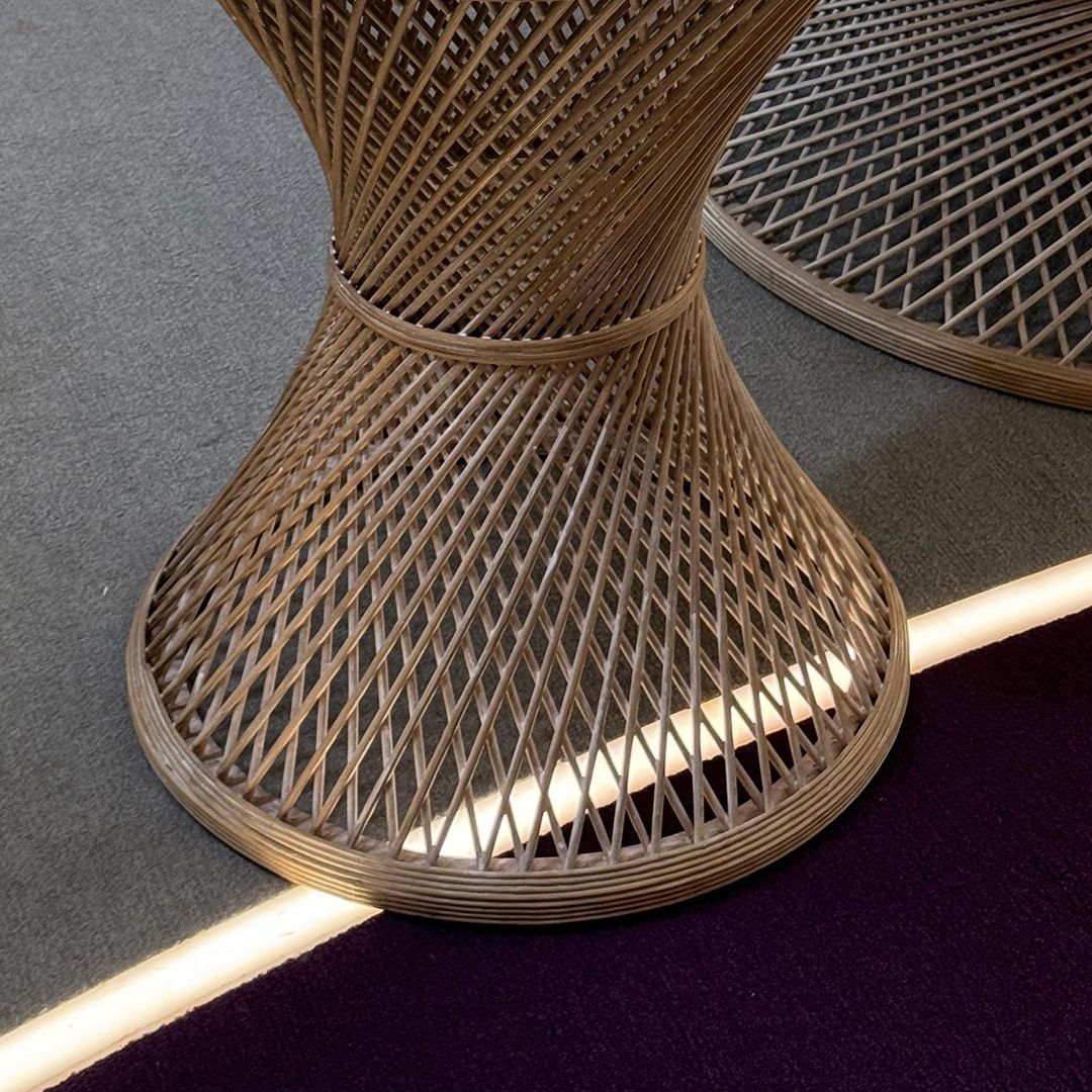 Japanese Style Rattan Table Set product thumbnail 6