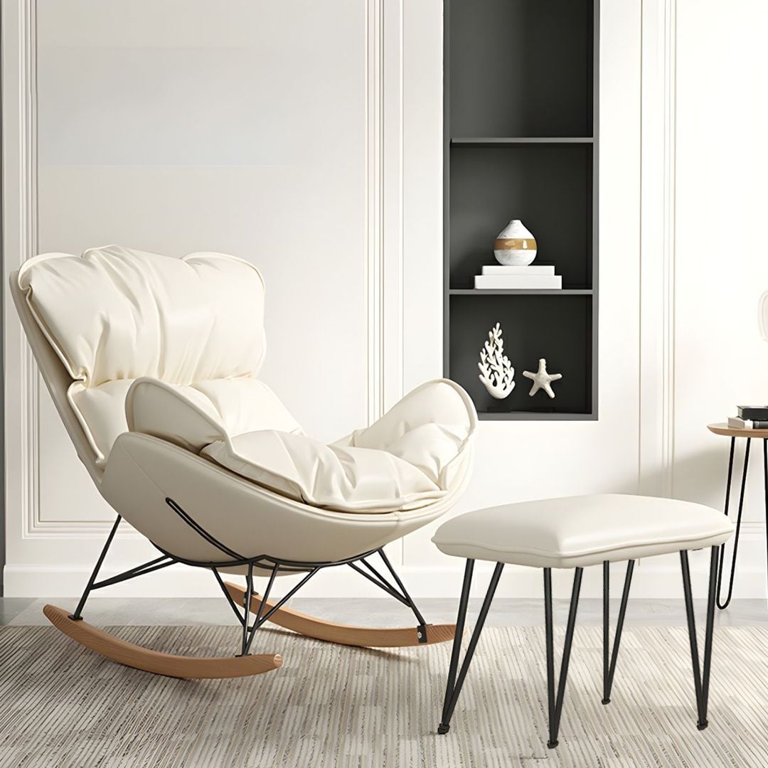 كرسي هزاز مع مسند للقدمين - 3