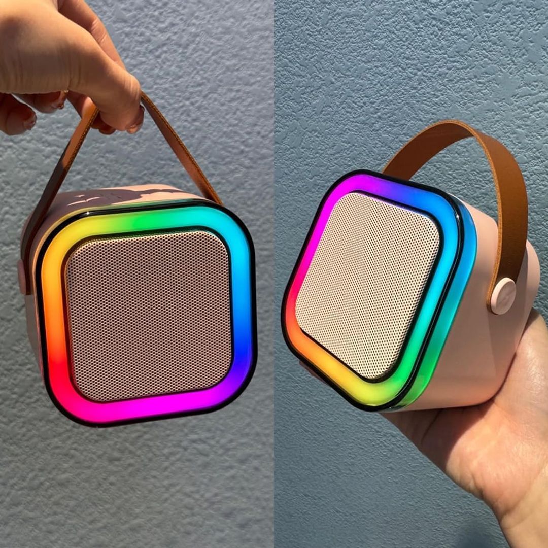 سماعة كاريوكي محمولة مع ميكروفون عدد 2 - 5