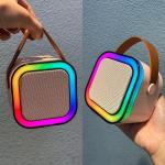 سماعة كاريوكي محمولة مع ميكروفون عدد 2 - 5