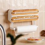 موزع تغليف مزدوج مع حامل للمناديل - 2