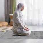 سجادة صلاة قابلة للطي مع مسند ظهر - 8