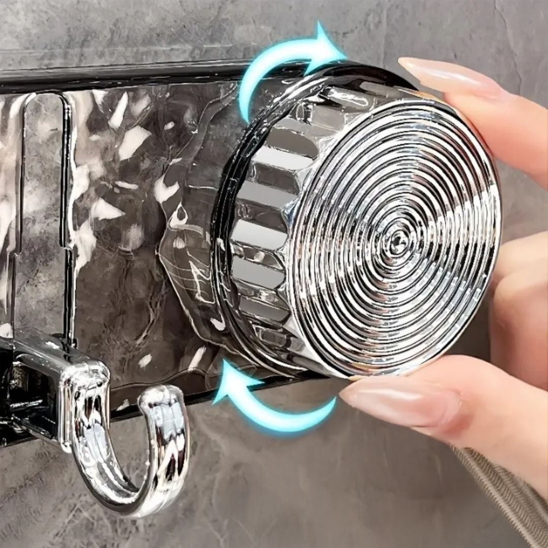 علاقة جدارية مع خطافات دوارة - 9