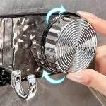 علاقة جدارية مع خطافات دوارة - 9