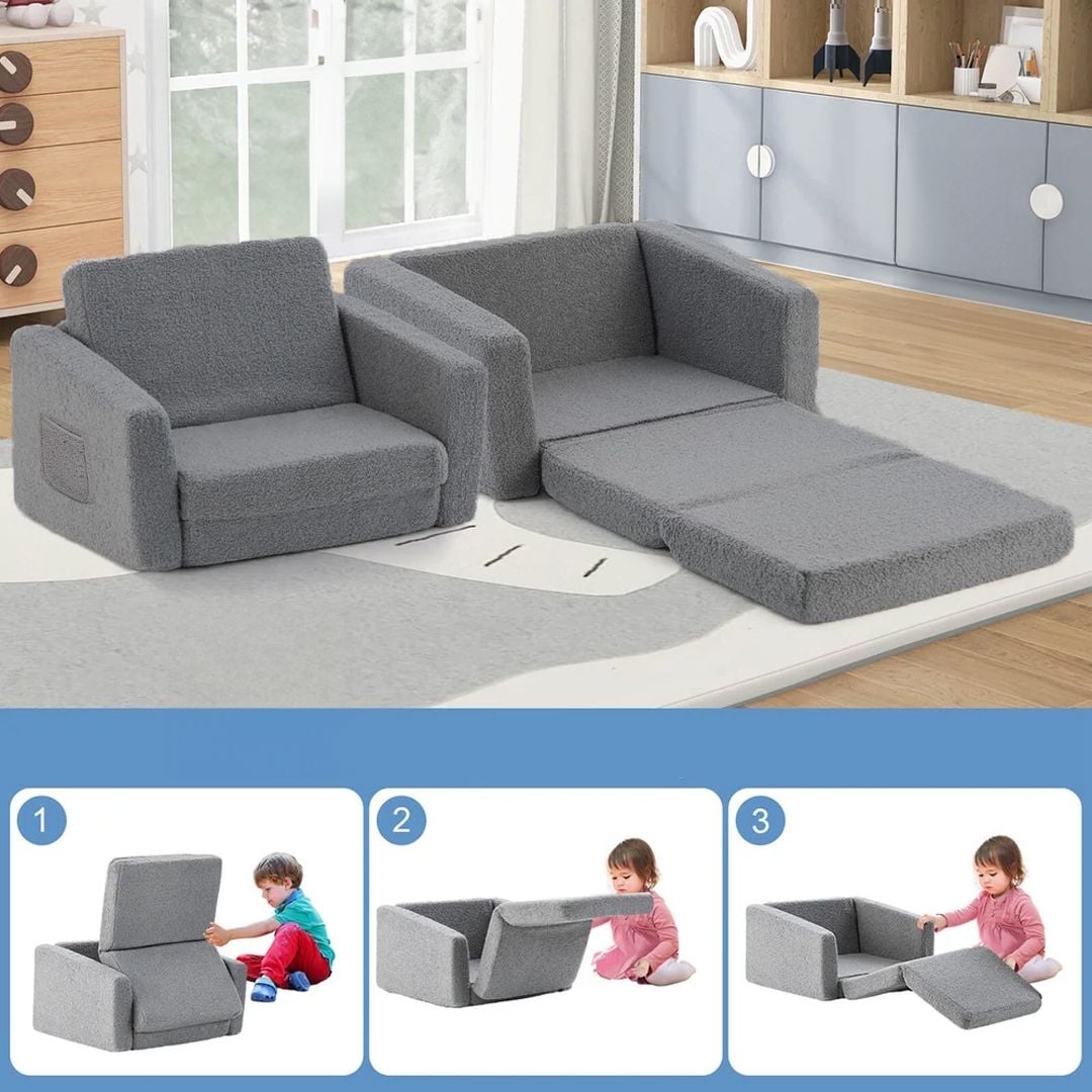 صوفا كوزي فليب اوت للأطفال - 5