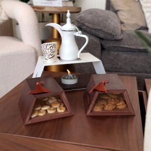 طقم تقديم القهوة العربية الفاخر من روح - 3