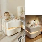 طاولة جانبية بإضاءة LED - 17