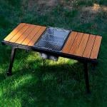 طاولة تخييم مع موقد - 7