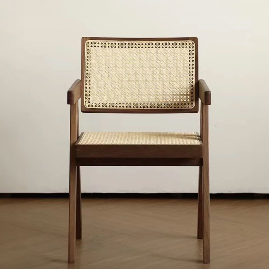 Rattan Chair With Rustic Design product thumbnail 14