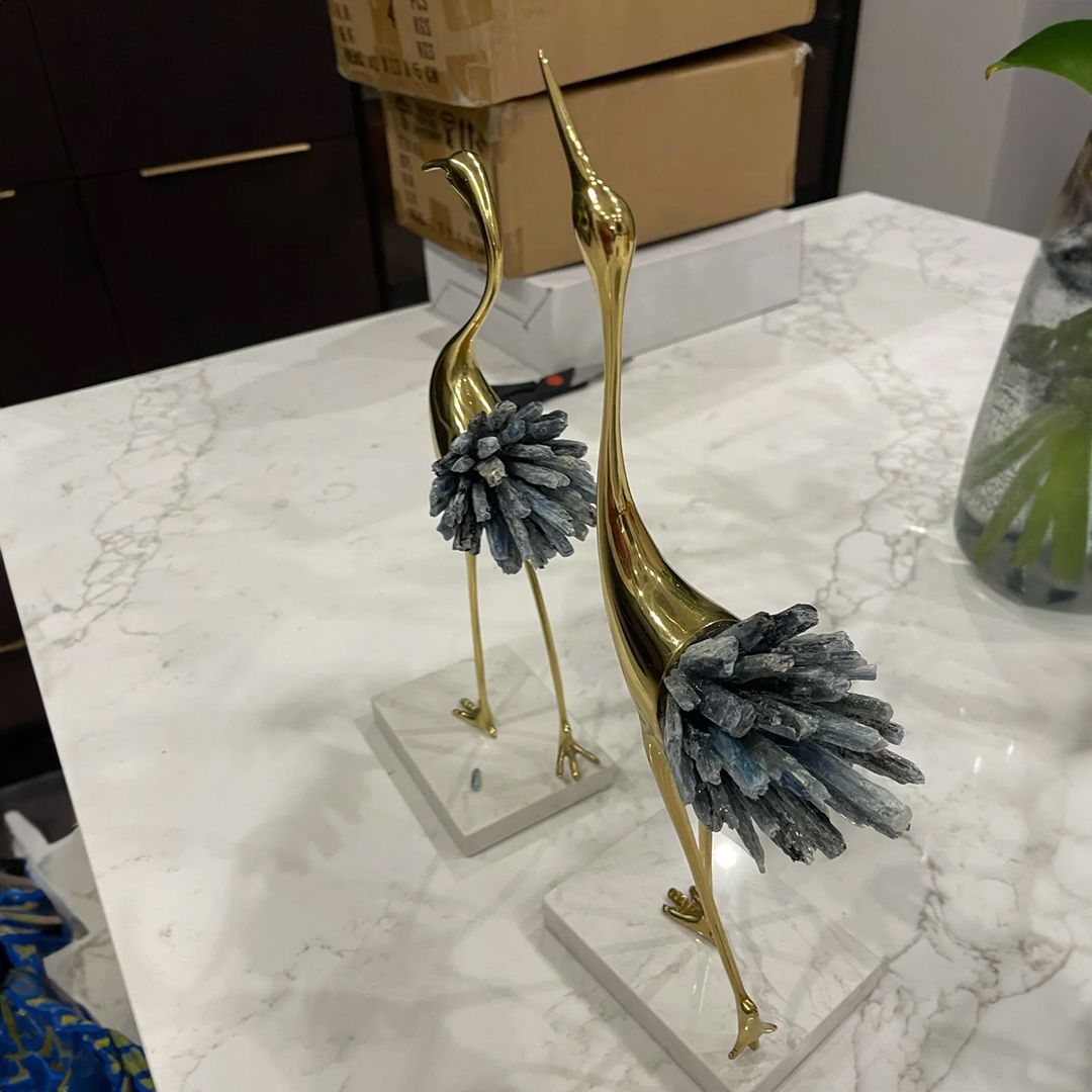 Flamingo Statues with Crystal Tail product thumbnail 14