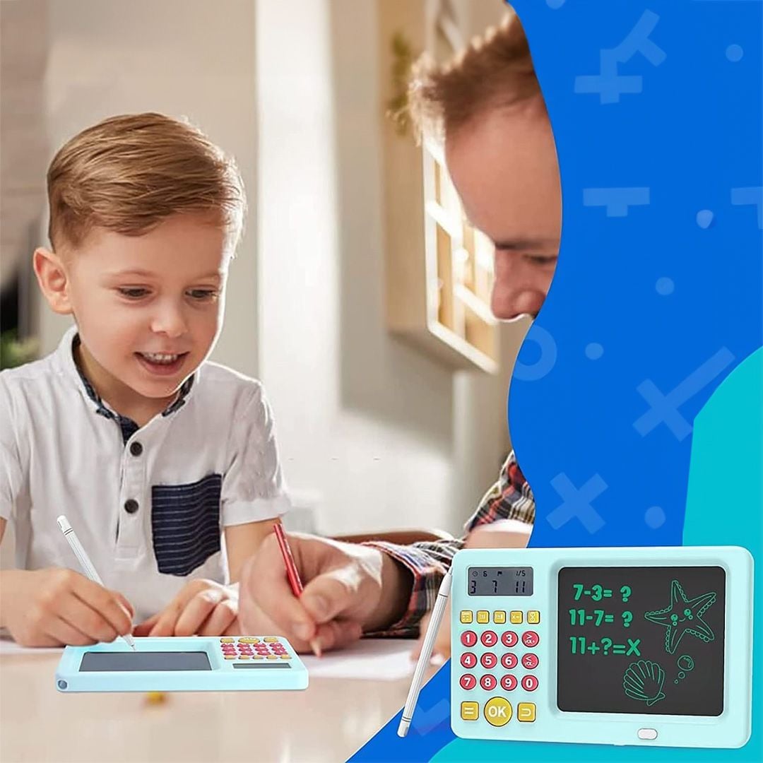 لوح تعليمي مع حاسبة لتعلم الرياضيات للأطفال - 8