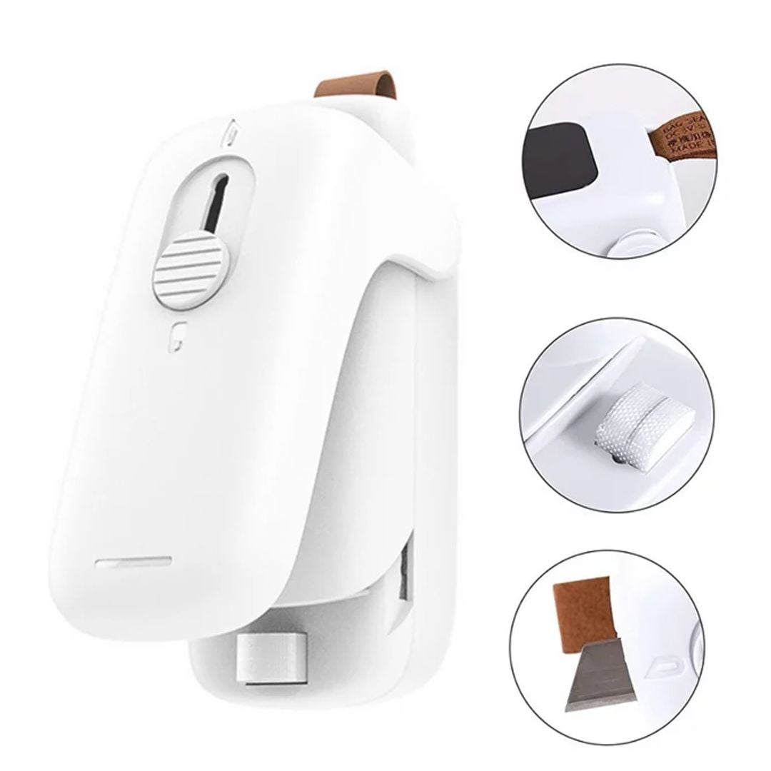 أداة اغلاق الأكياس الحرارية مع مشرط ومغناطيس - 9