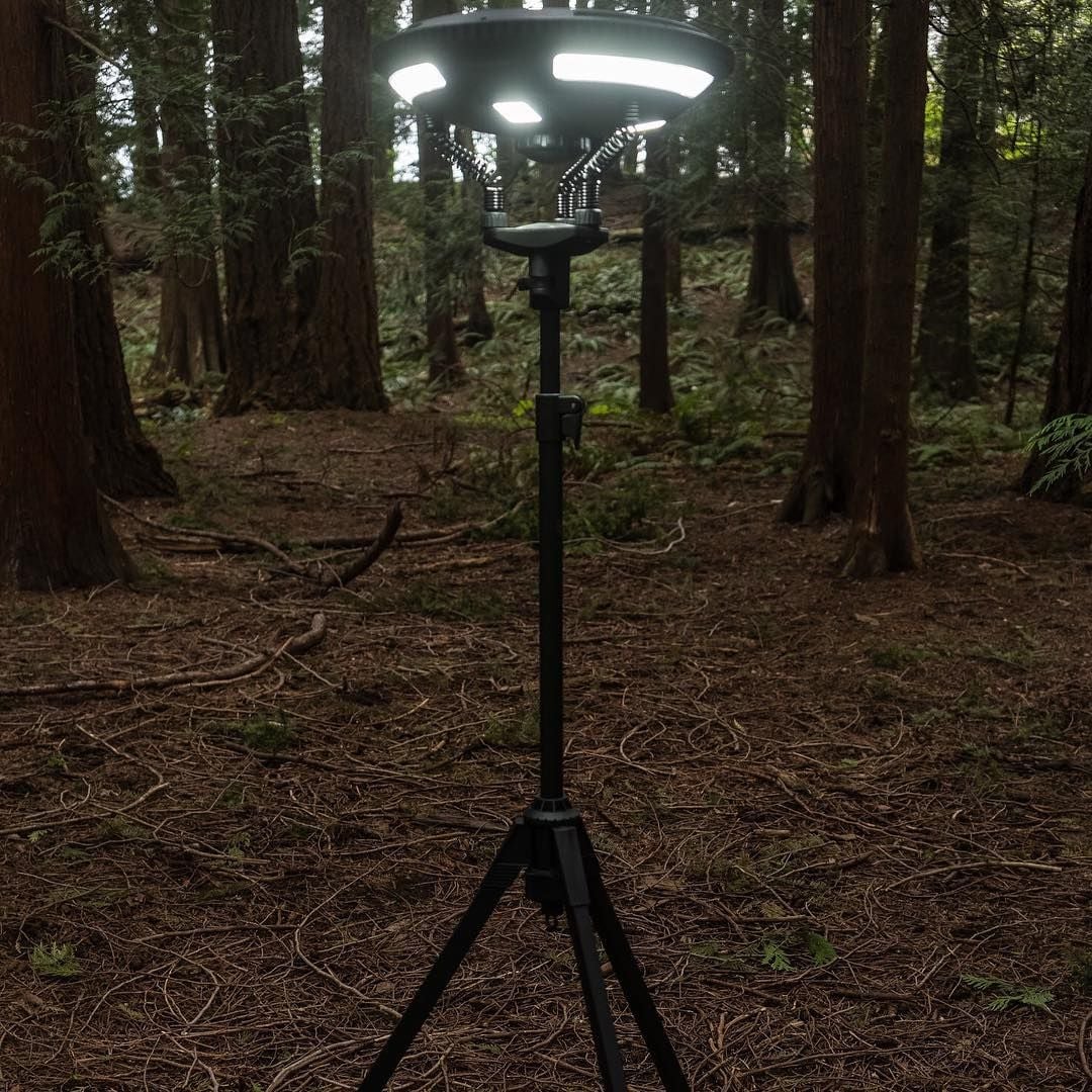 ضوء التخييم الثلاثي مع سبيكر - 4