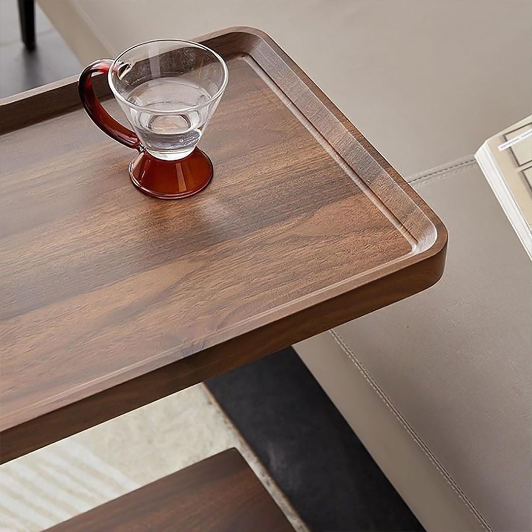 طاولة جانبية بتصميم مربع - 7