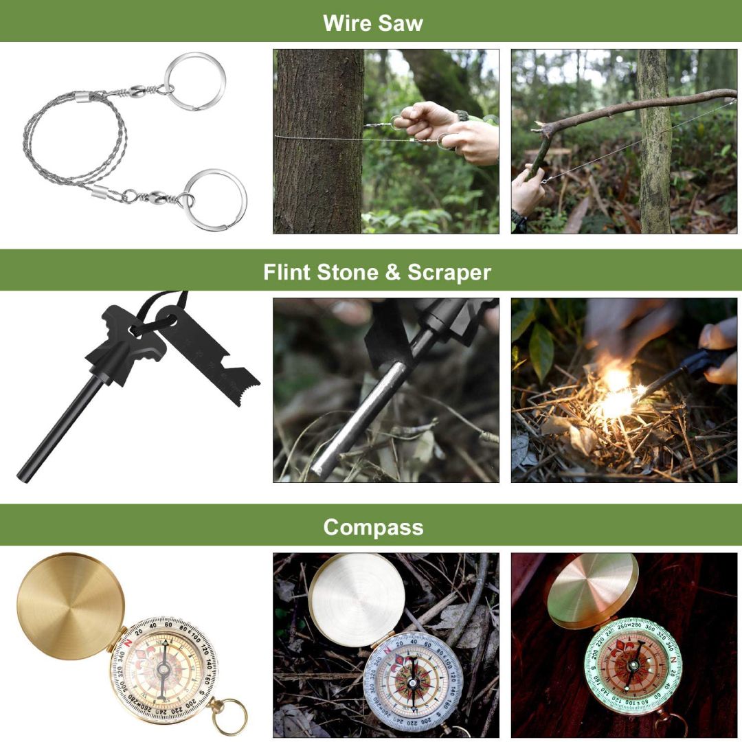 Hiking Tools Kit - 15 pcs product thumbnail 5