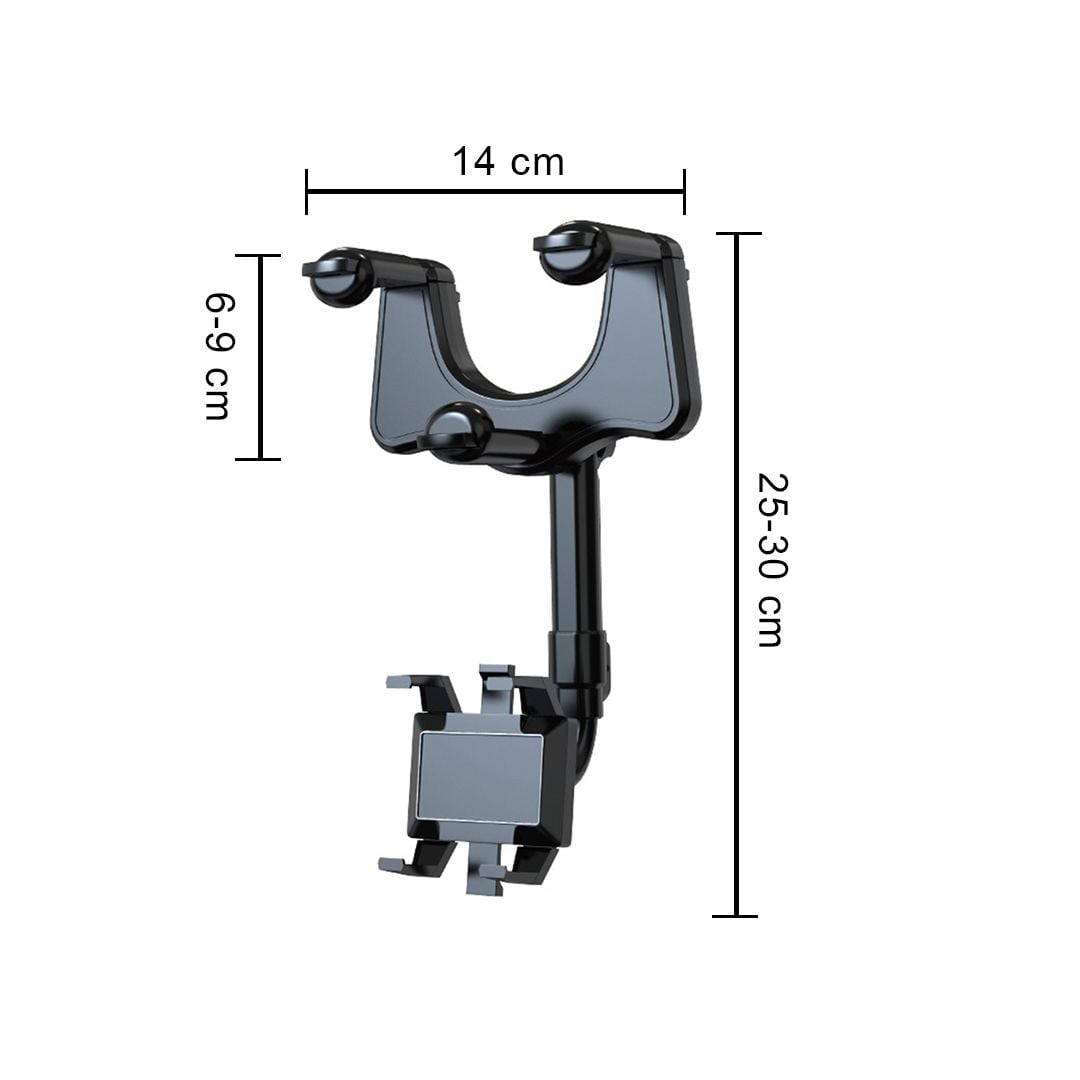 Auto Rearview Mirror Car Phone Holder product thumbnail 12