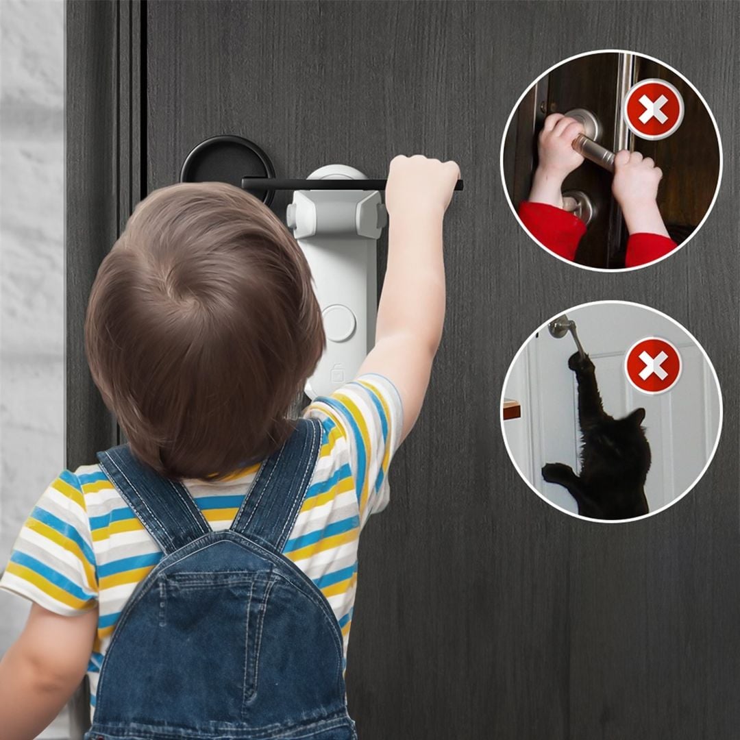 قفل أمان لمقبض الباب - 8