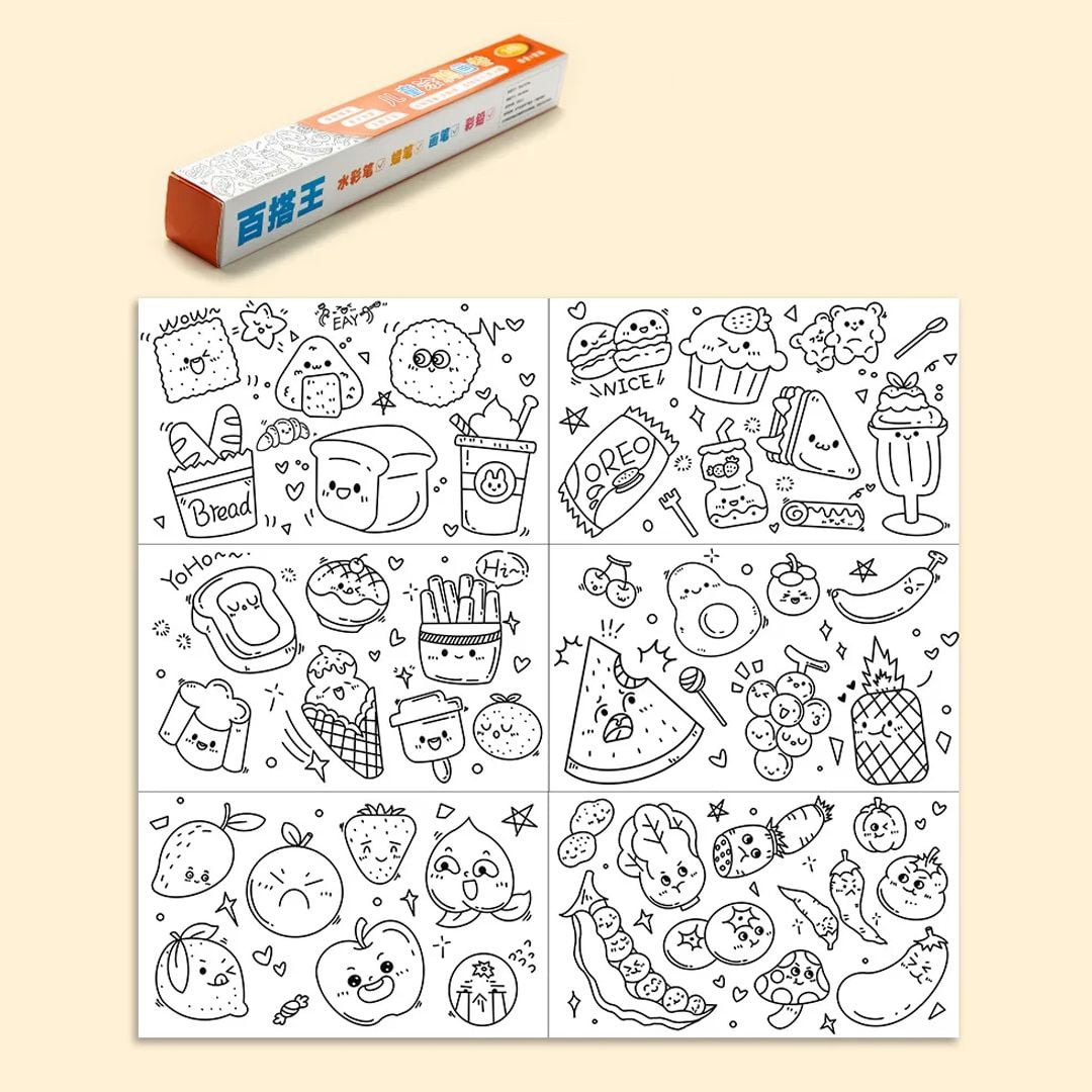Paper Coloring Roll For Kids product thumbnail 14
