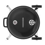 شواية الفحم للرحلات بغطاء علوي 92 سم - 11