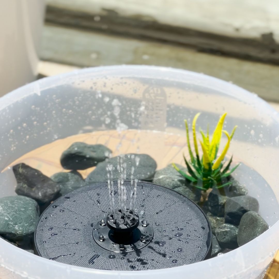 النافورة المُضيئة على الطاقة الشمسية - 29