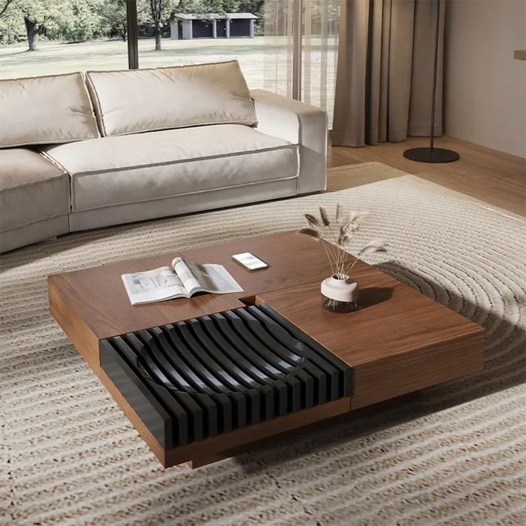 Scandinavian Style Center Table With Storage product thumbnail 9