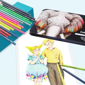 مجموعة أقلام التلوين الخشبية - 180 قلم - 4