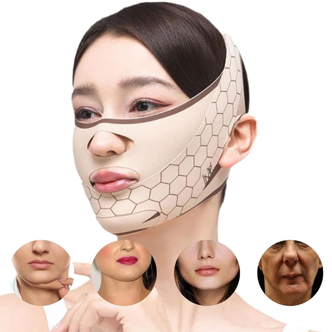 مشد تجميل لتحديد الوجه و الذقن - 10