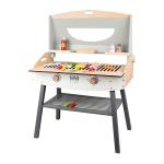 عدة ومنقل الشواء الخشبي للأطفال - 11