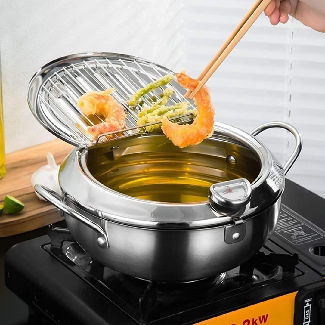 Stainless Steel Deep Frying Pot product thumbnail 3