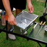 طاولة تخييم مع موقد - 4