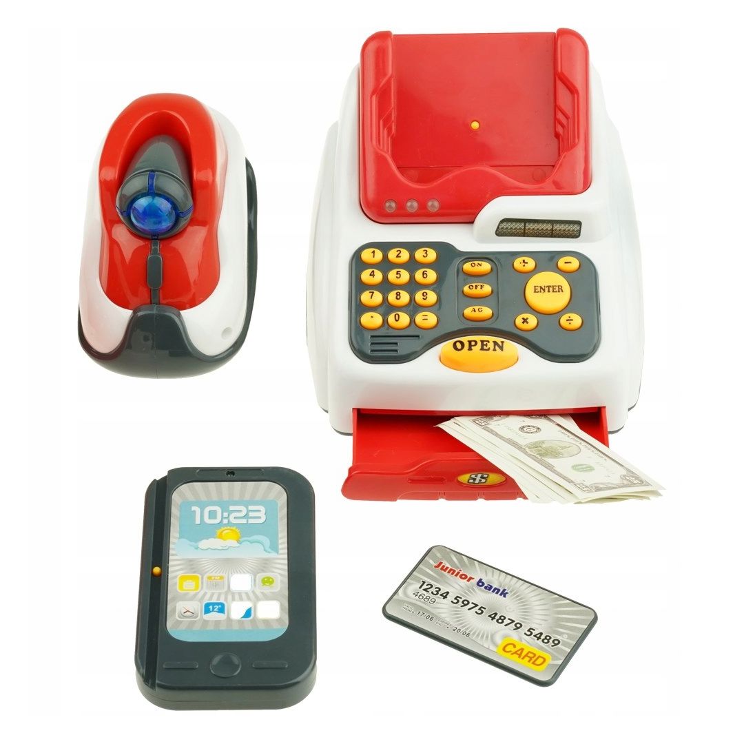 لعبة أدوات التسوق والكاش 24 قطعة - 7