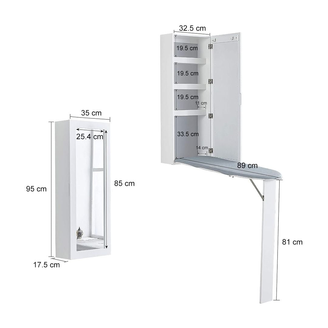 Multi-Functional Ironing Board With Three Shelves product thumbnail 16