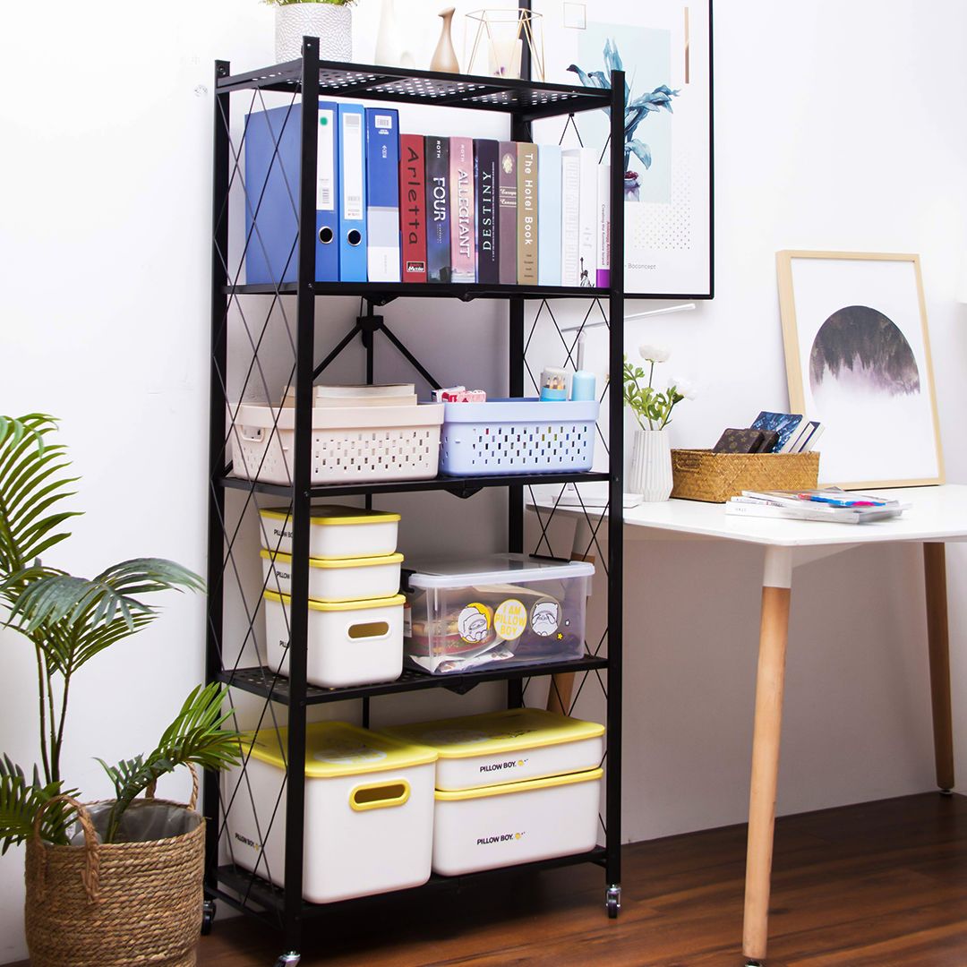 وحدة أرفف التخزين المعدنية للمنزل - 4