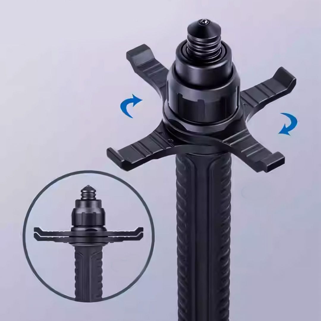 عصا بحجم قبضة اليد قابلة للسحب - 9