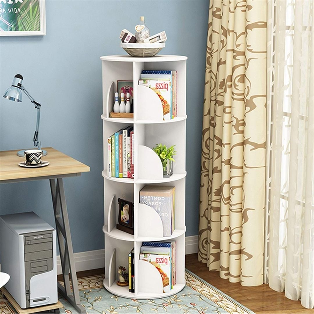 Wooden Library with Swivel Base 4 Layers product thumbnail 14