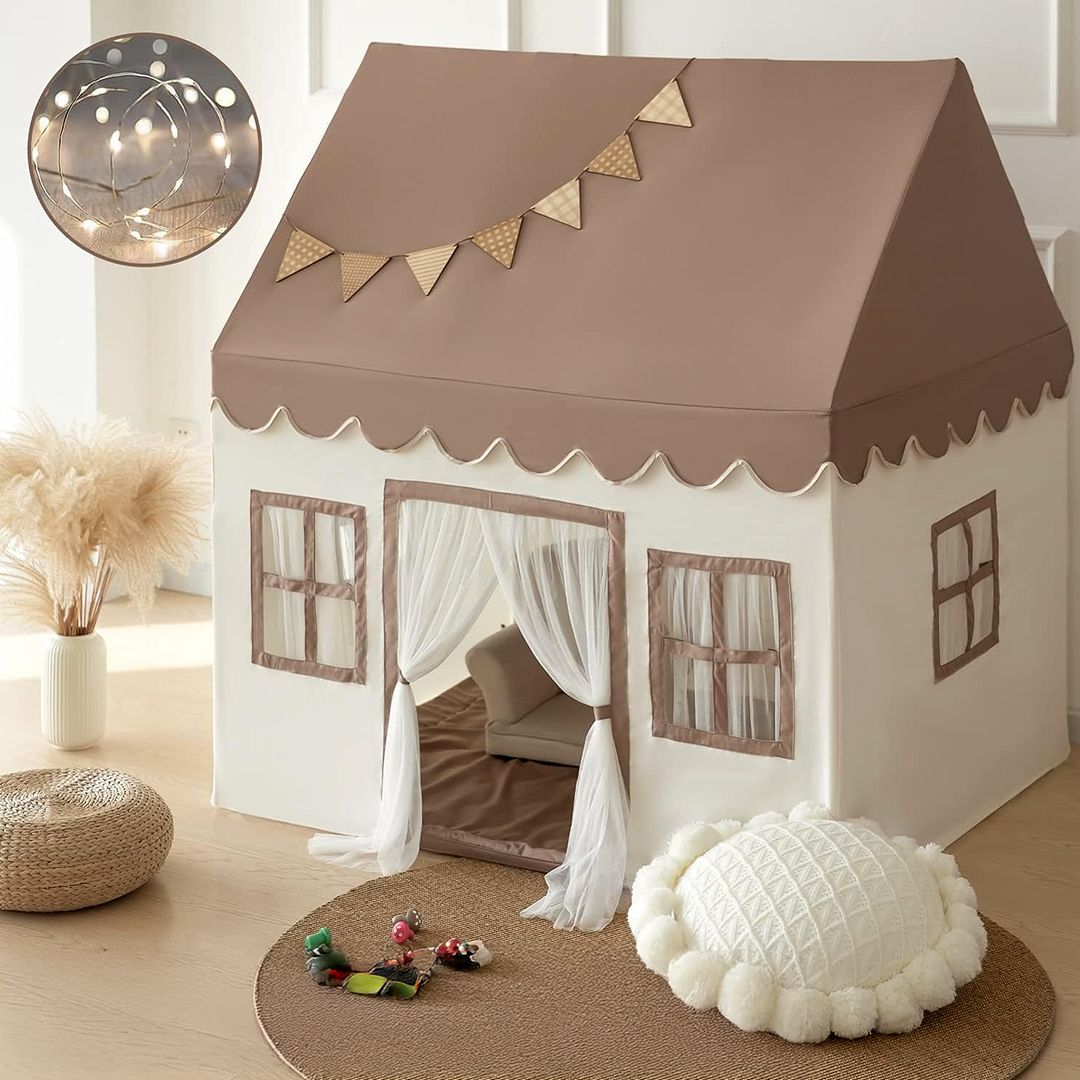 خيمة لعب للأطفال على شكل منزل - 6