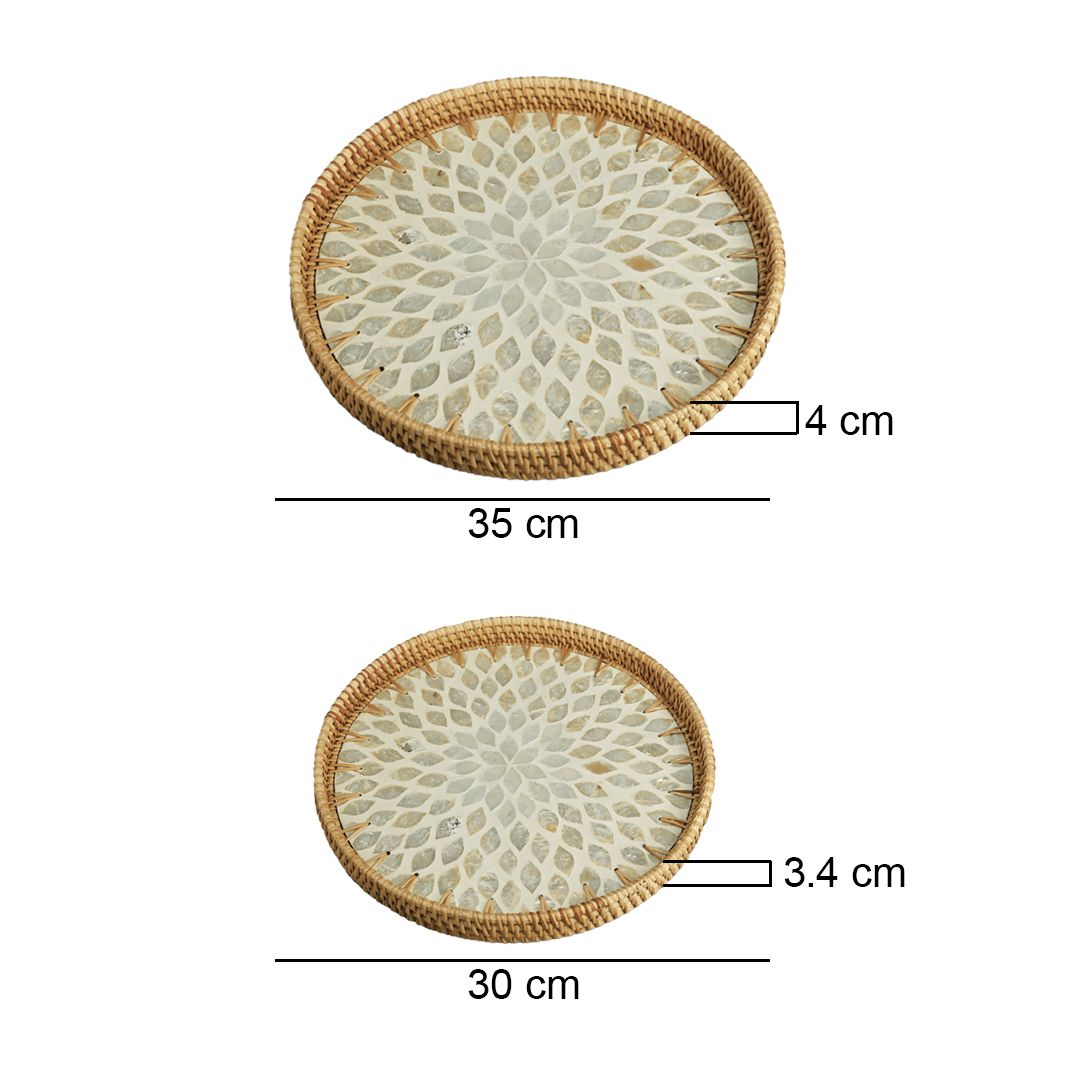 Round Bamboo Trays product thumbnail 11