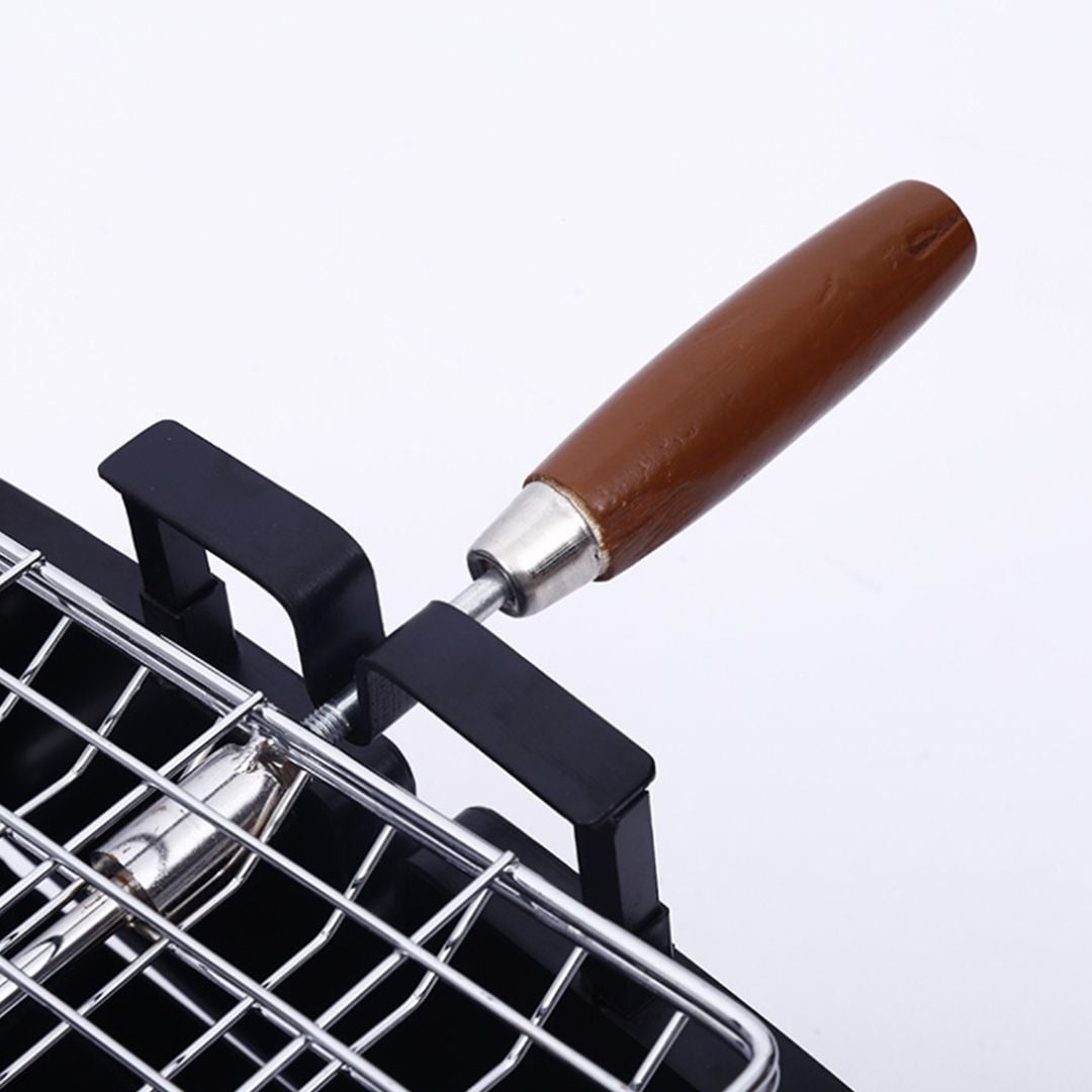 باربكيو محمول مع مشبك قابل للدوران - 12