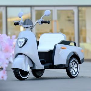 دراجة فيسبا كهربائية للاطفال بمقعد خلفي - 2