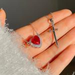 Couple Heart Sword Set - 6