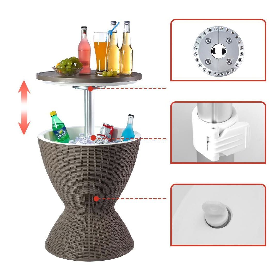 طاولة بار للتبريد عصرية - 7