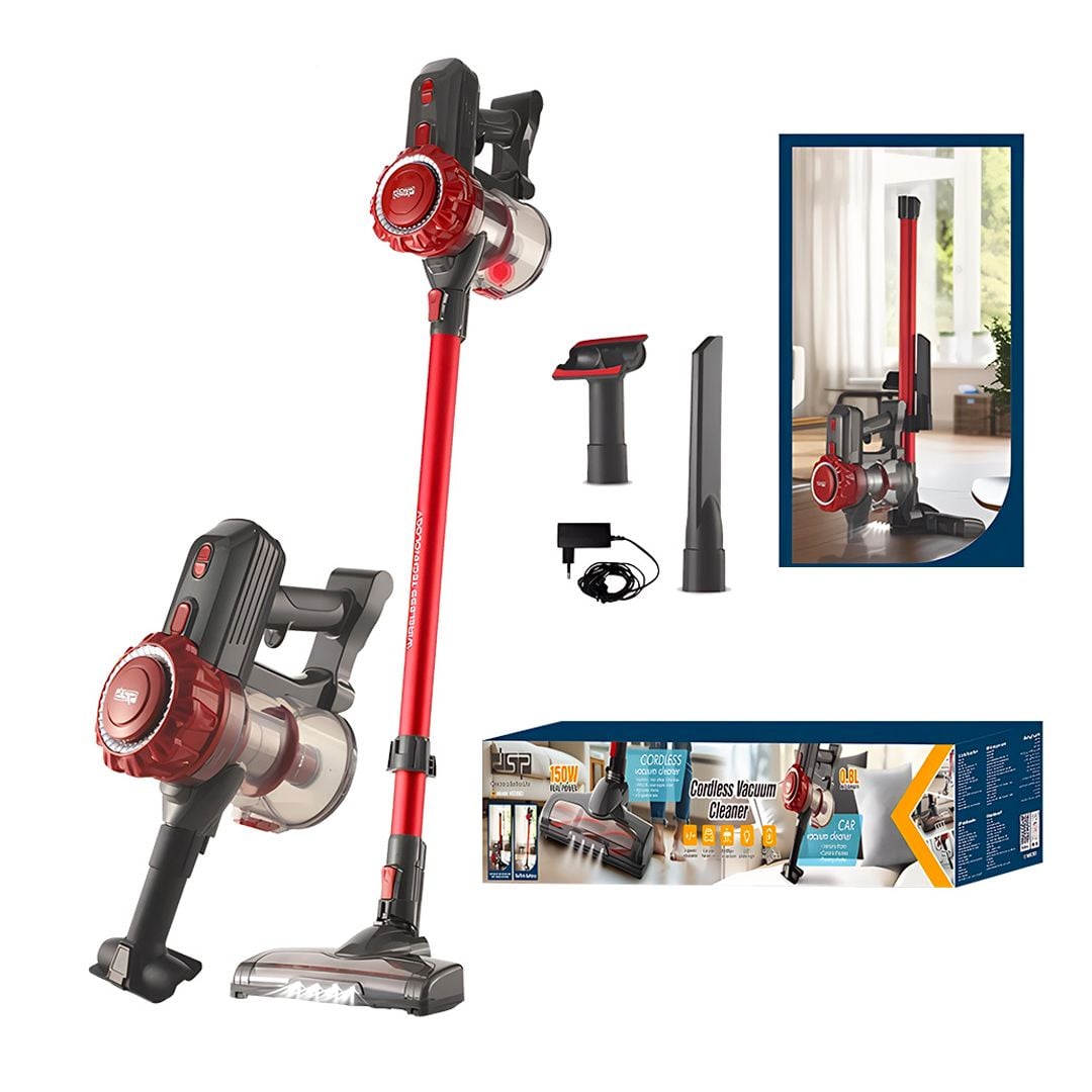 مكنسة DSP لاسلكية 3 في 1 بقدرة 150 واط - 11