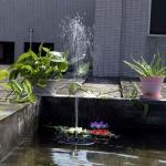 النافورة المُضيئة على الطاقة الشمسية - 8