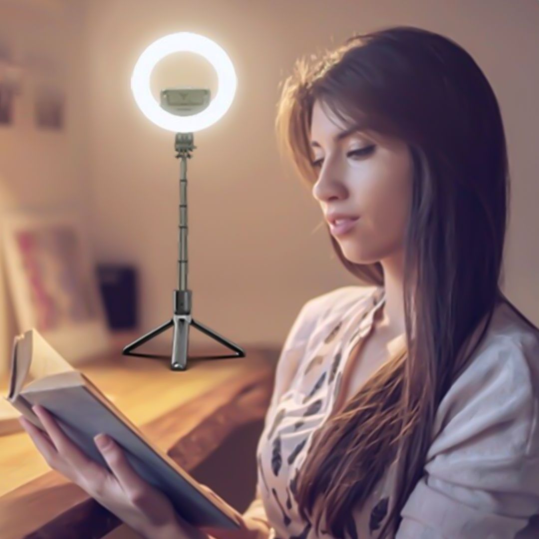 Selfie Stick Ring Light Tripod product thumbnail 15