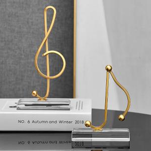  ديكور النوتات الموسيقية بقاعدة كريستال - 4