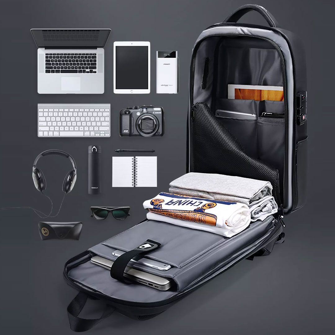 Waterproof Laptop Backpack with USB Charging product thumbnail 7