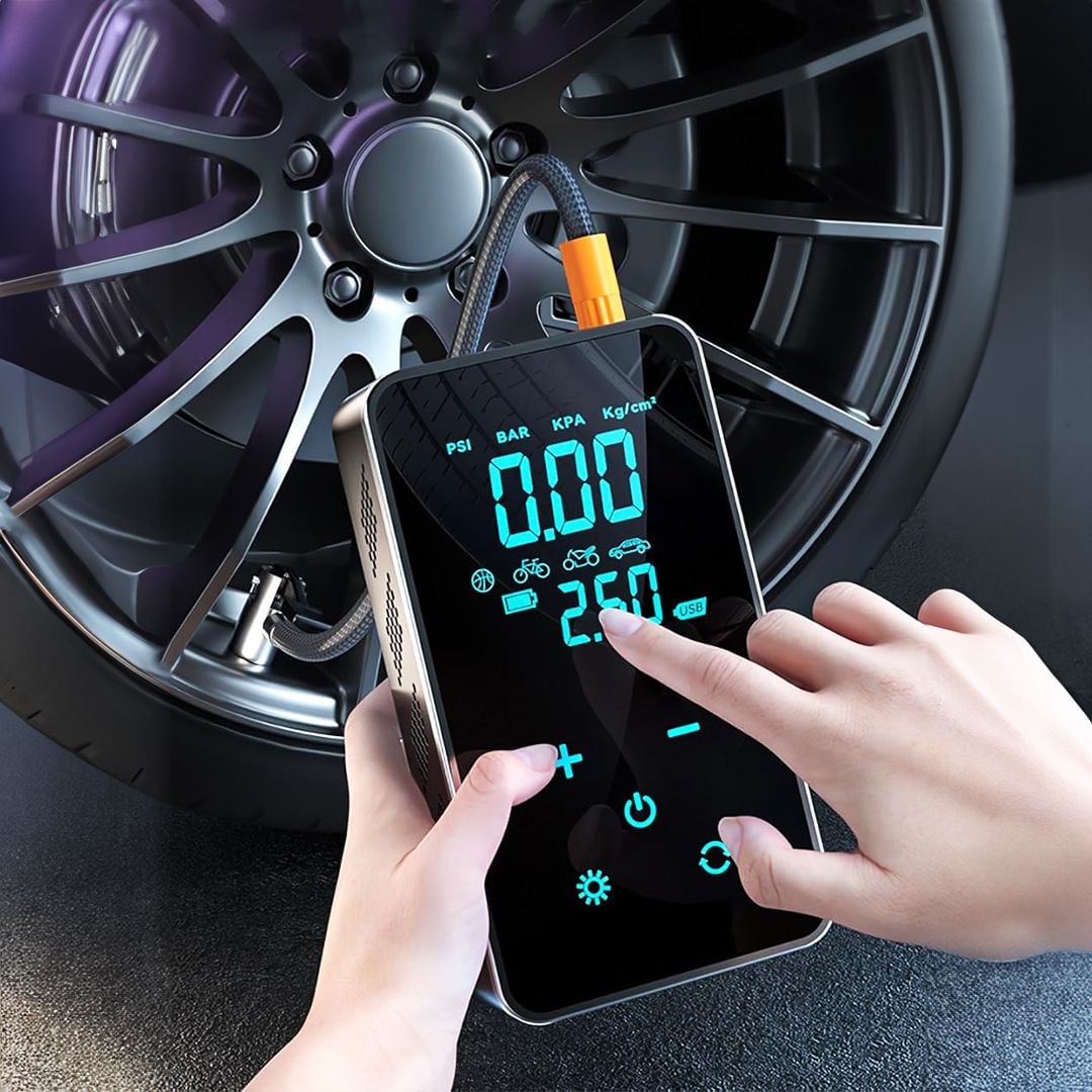 Wireless Car Air Pump with Digital Display product thumbnail 3
