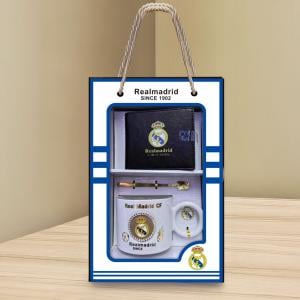 مج و محفظة بتصميم Real Madrid